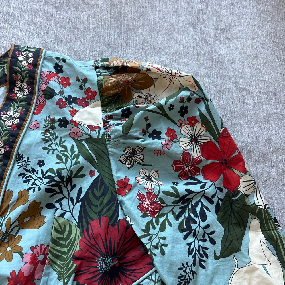 NWOT $415 Farm Rio Bouquet Mini Dress - Picture 6 of 7